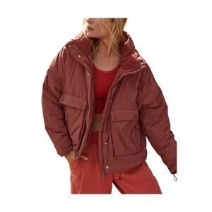 Free People Packable Brick Phoebe Puffer Jacket Size XS